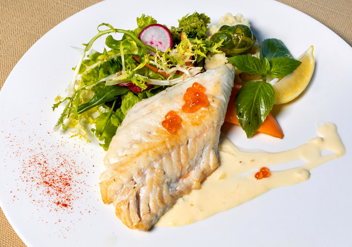 15-Minute Halibut Salad