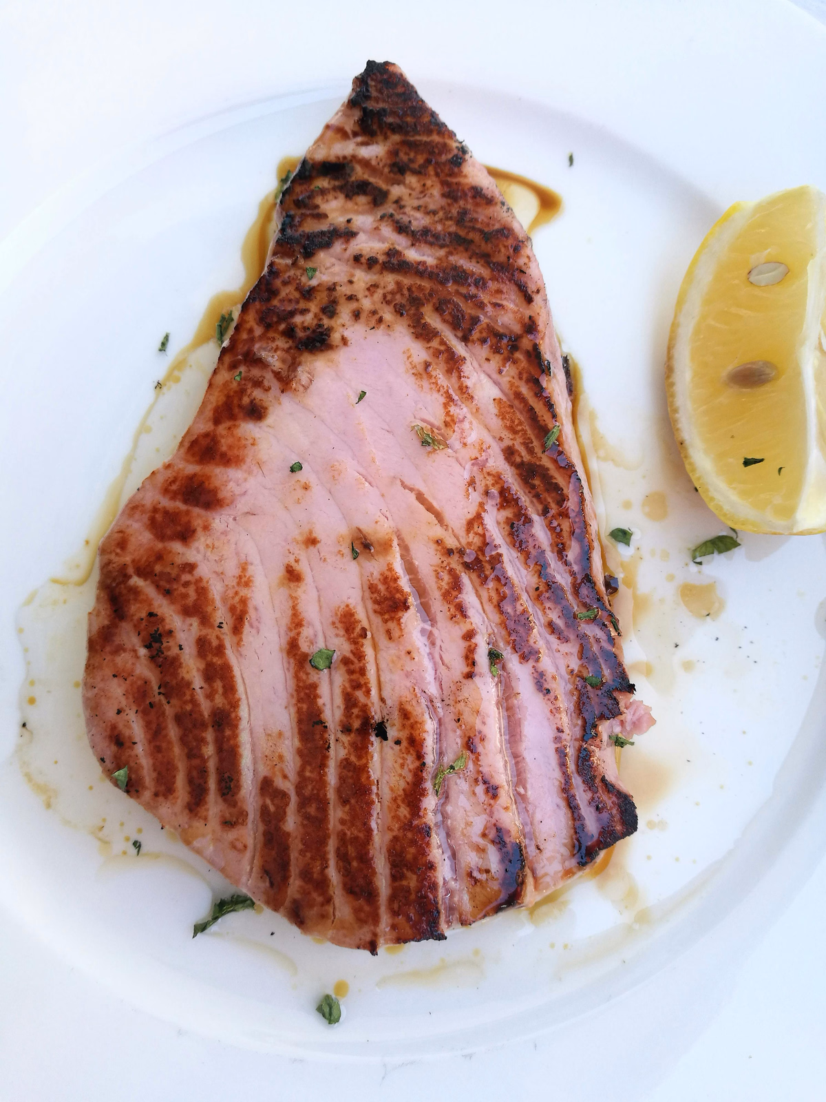 15-Minute Seared Tuna with Sage