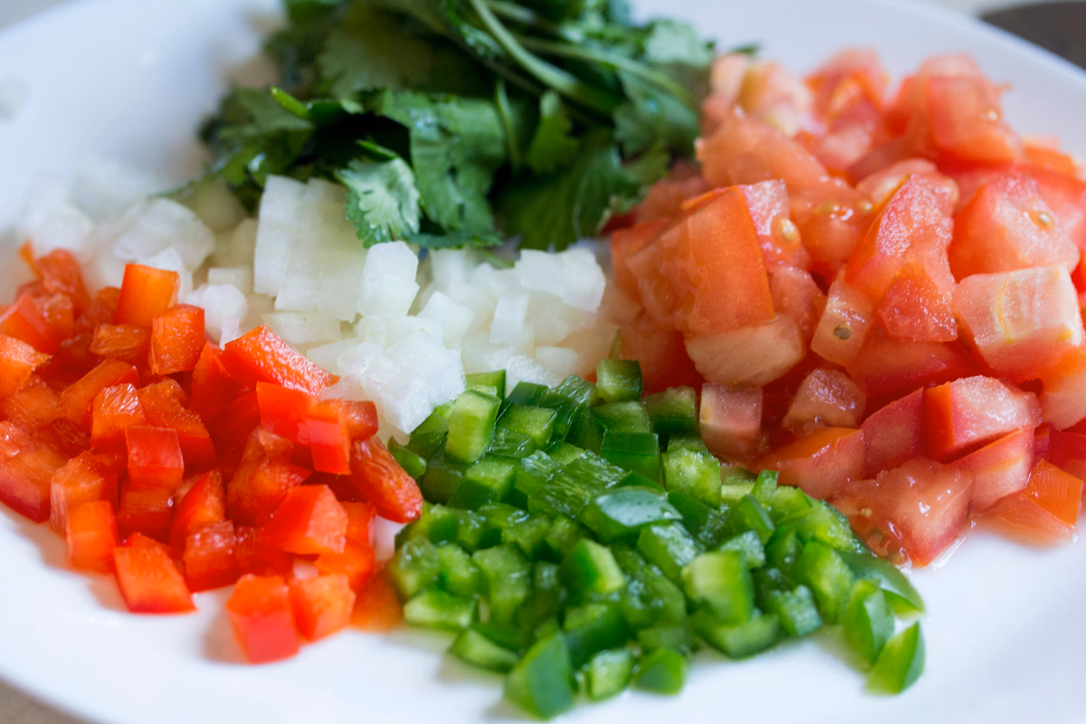 5-Minute Chopped Vegetables