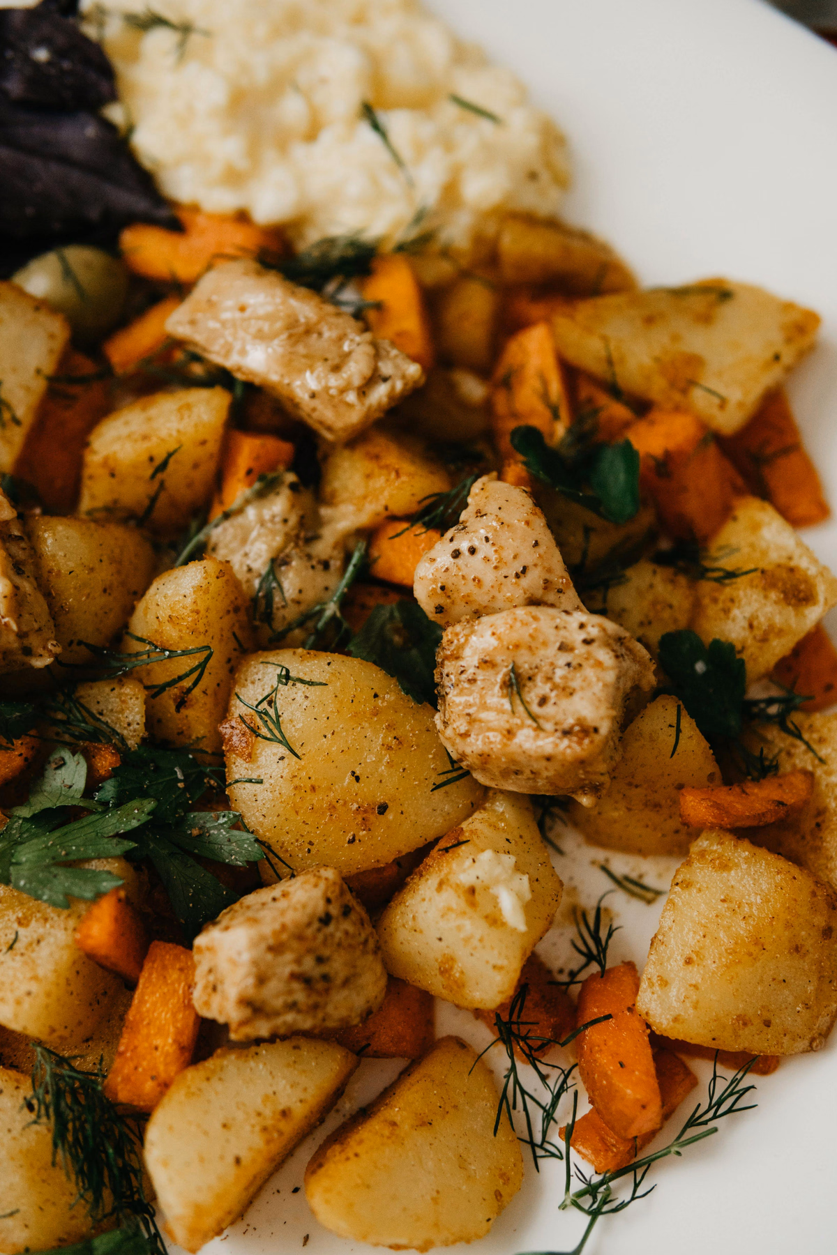 Cinnamon Chicken with Sweet Potatoes