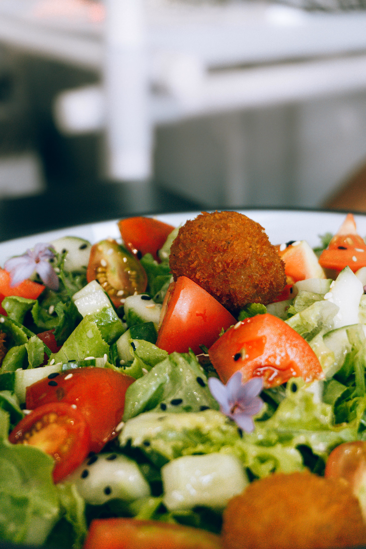 Crispy Turkey Salad