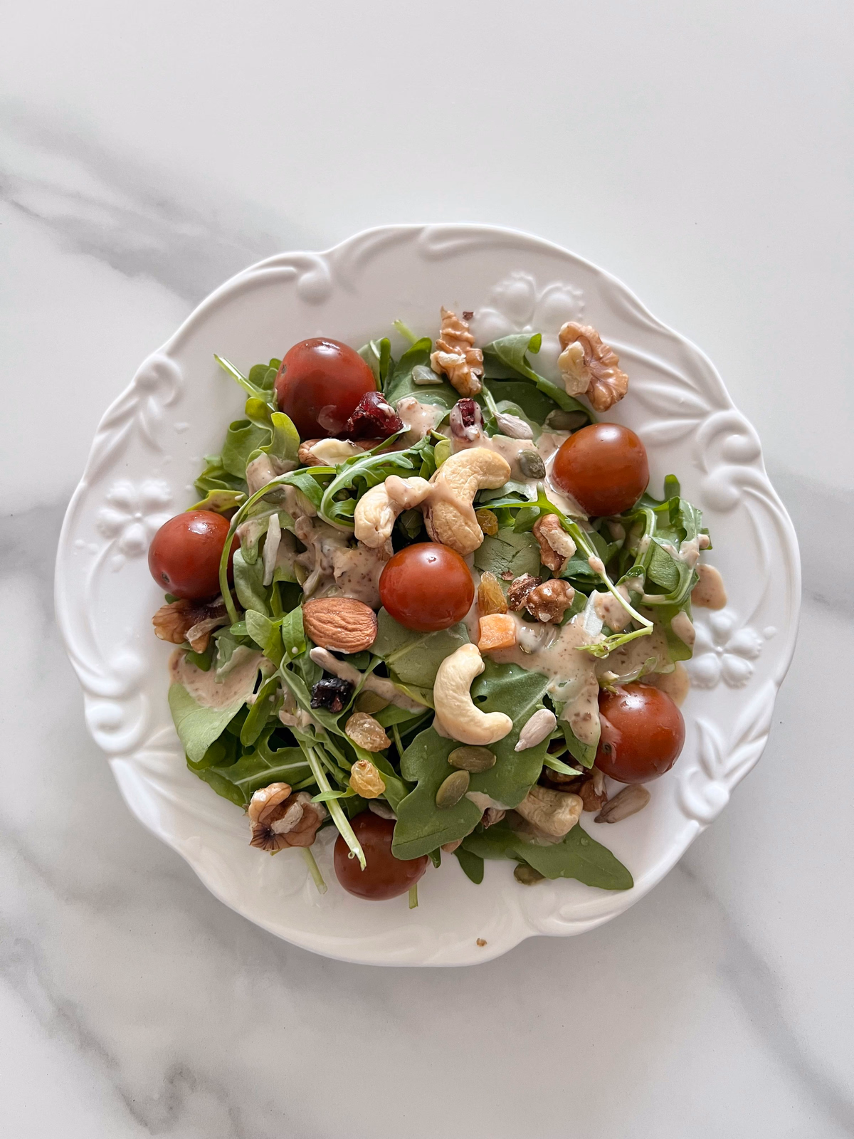 Grapefruit Arugula Salad