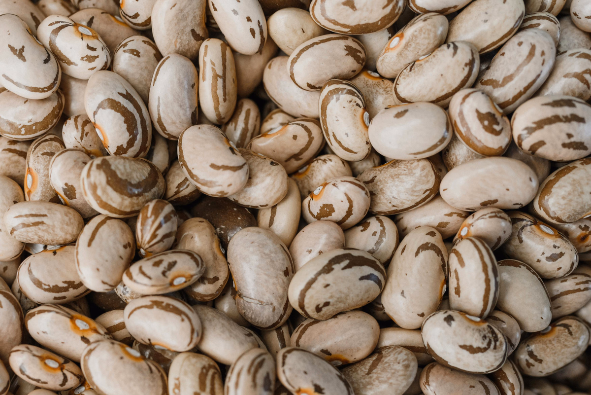 Pinto Beans with Collard Greens