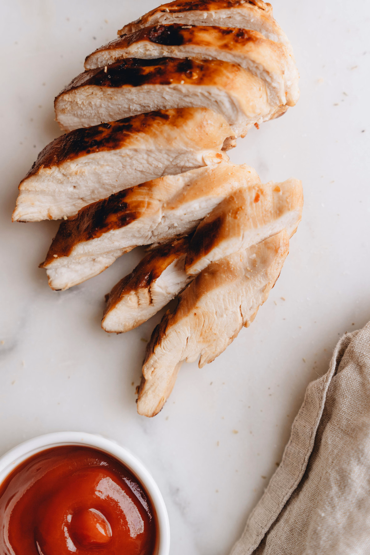 Quick Broiled Chicken Breast with Honey-Mustard Sauce