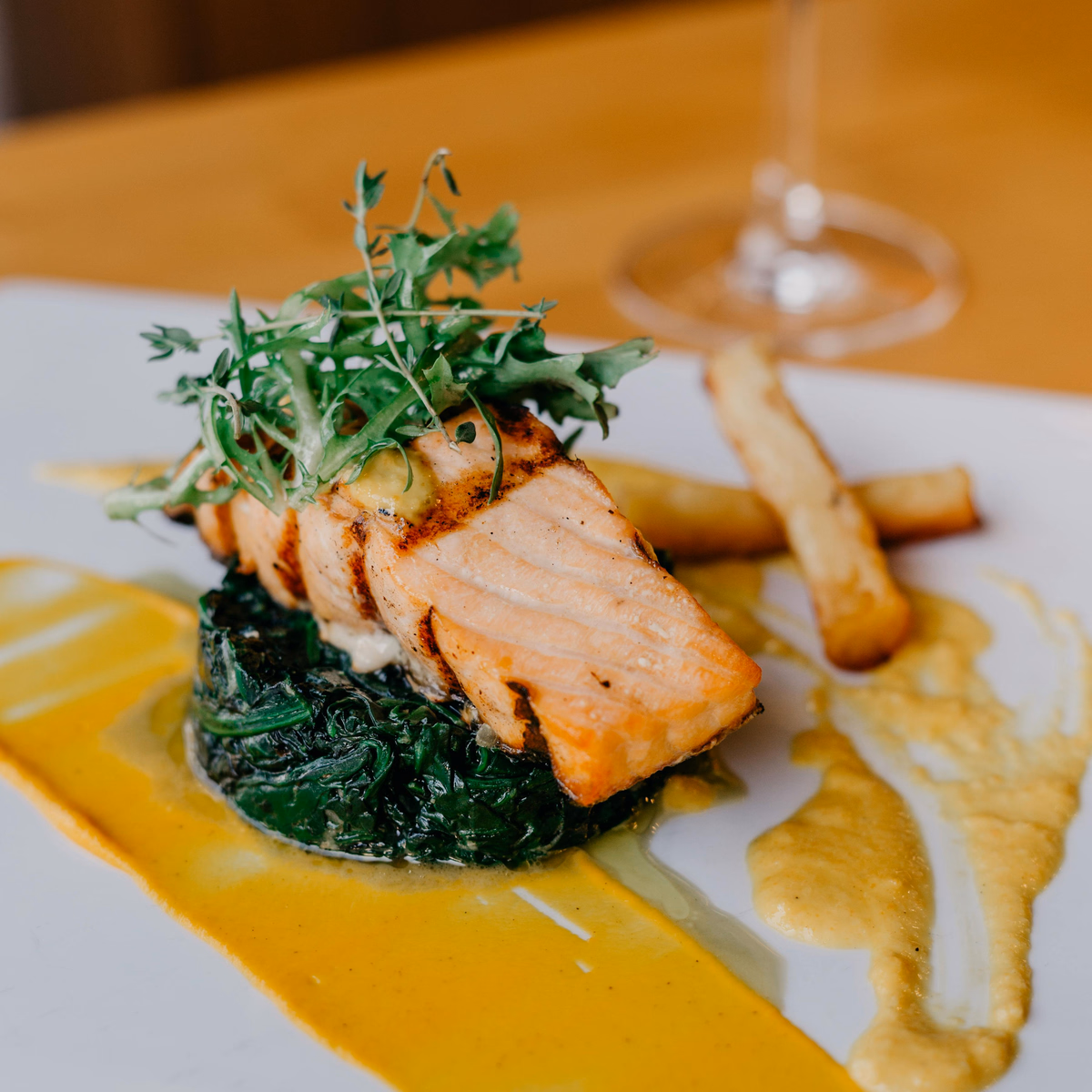 Salmon with Mustard